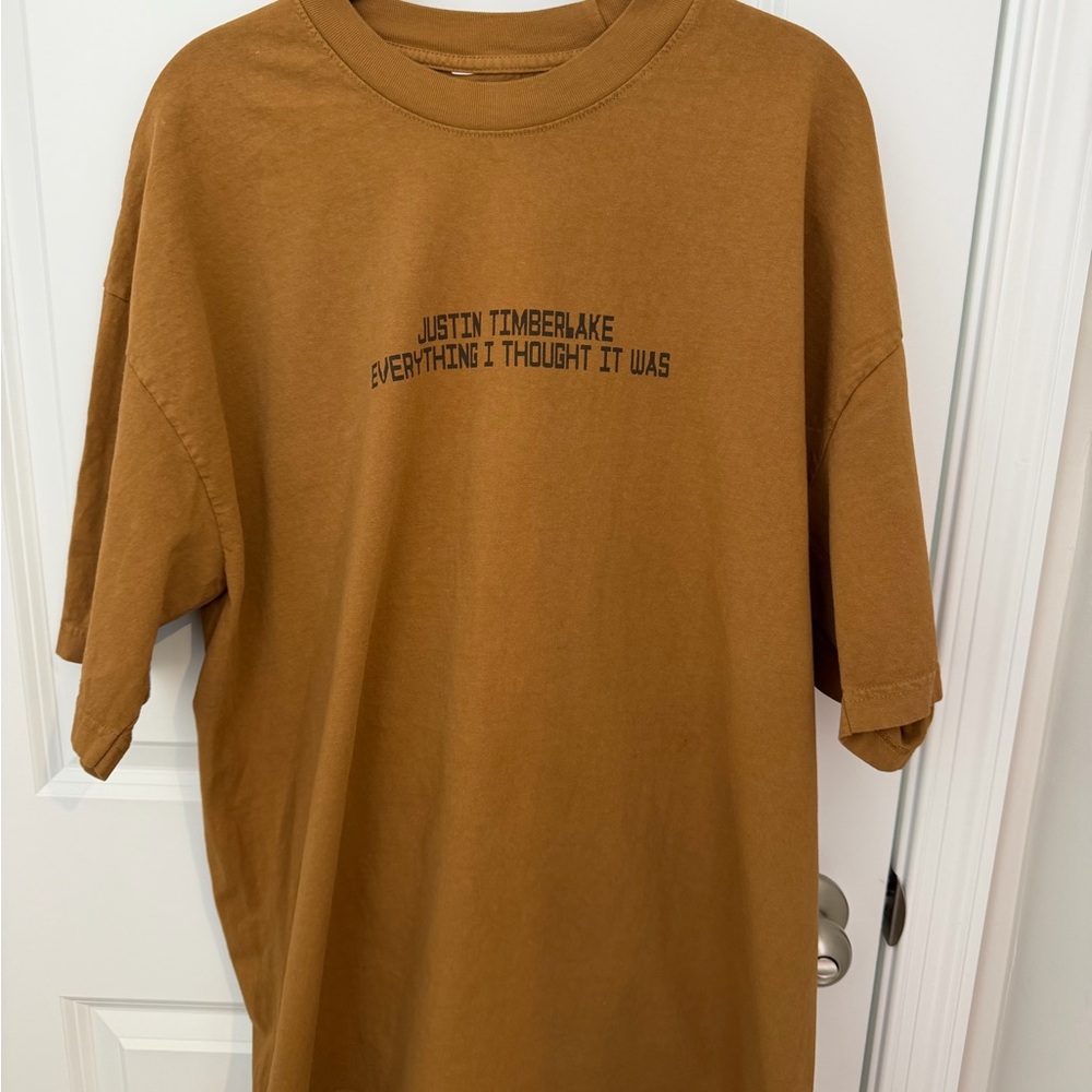 Justin Timberlake Brown T-Shirt